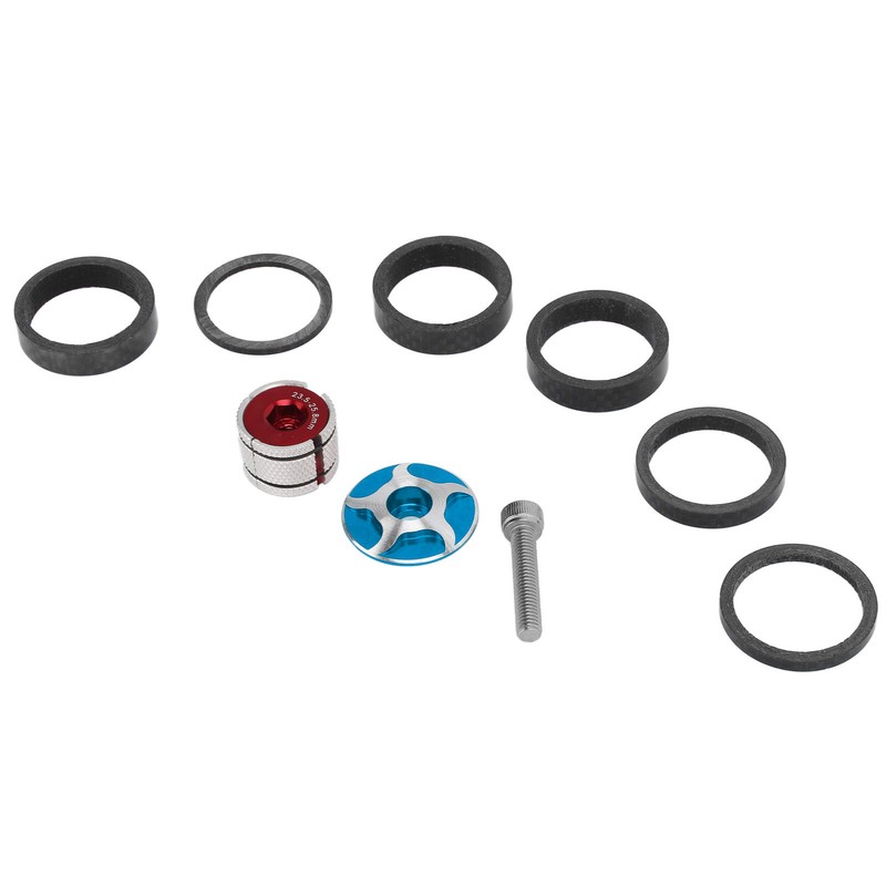 CANSUCC Bicycle Headset Spacer Set with Stem Top Cap and