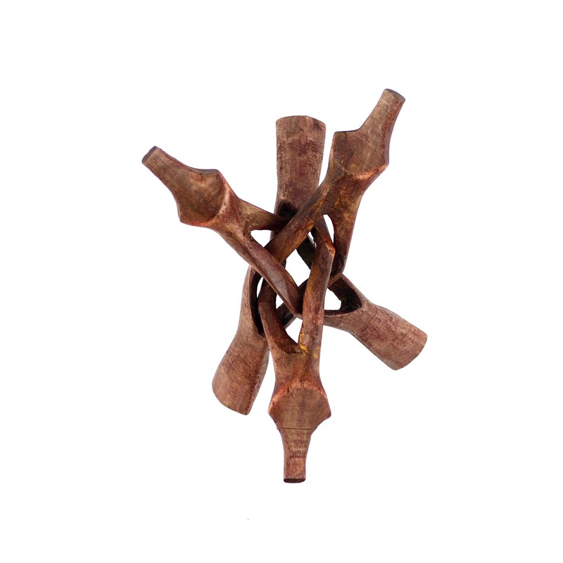 Soul Sticks Abalone Shell for Smudging 4–6" with Wooden Tripod