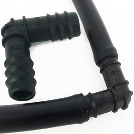 MW.Shop.24 30 Stück Eckverbinder für 16mm Tropfschlauch Schlauchadapter Erweiterungsstück/Tröpfchenbewässerung/schlauchverbinder/Tropfrohr