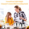 WEPSEN Hand Mixer Electric Mixing Bowls Set, 5 Speeds Handheld