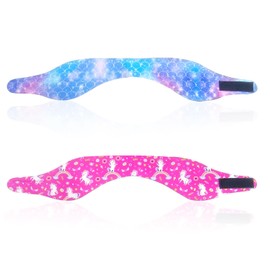 HINFHI 2 Pieces Of Children'S Swimming Headband, Waterproof Ear Protection Headband, Swimming Equipment, Adjustable Elastic Headband.