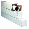 2 x 2 x 37" White Square Mailing Tubes