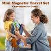 Magnetic Building Blocks 42 Pieces Mini Magnetic Building Blocks Travel