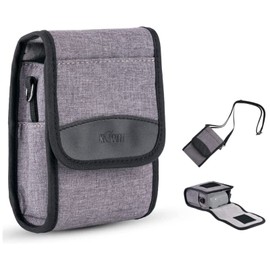 Compact Camera Pouch Case Bag for Sony ZV-1F ZV-1 ZV1 II RX100VII RX100VI RX100VA RX100V RX100IV III II Canon G7X III II G9X II SX740 SX730 SX620 SX610 Olympus TG-7 TG-6 TG-5 GR IIIx GRIII GR3 HDF