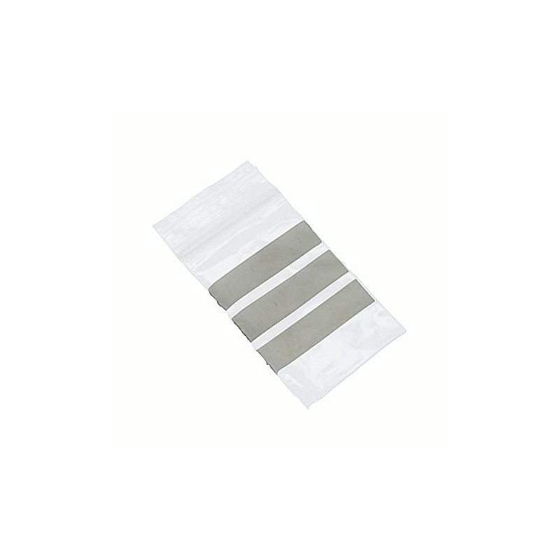 100 1.5" x 2.5" GRIPWELL® Grip Seal Bags Write on