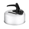 New 2L Stainless Steel Aluminium Whistling Kettle Camping Fishing Home