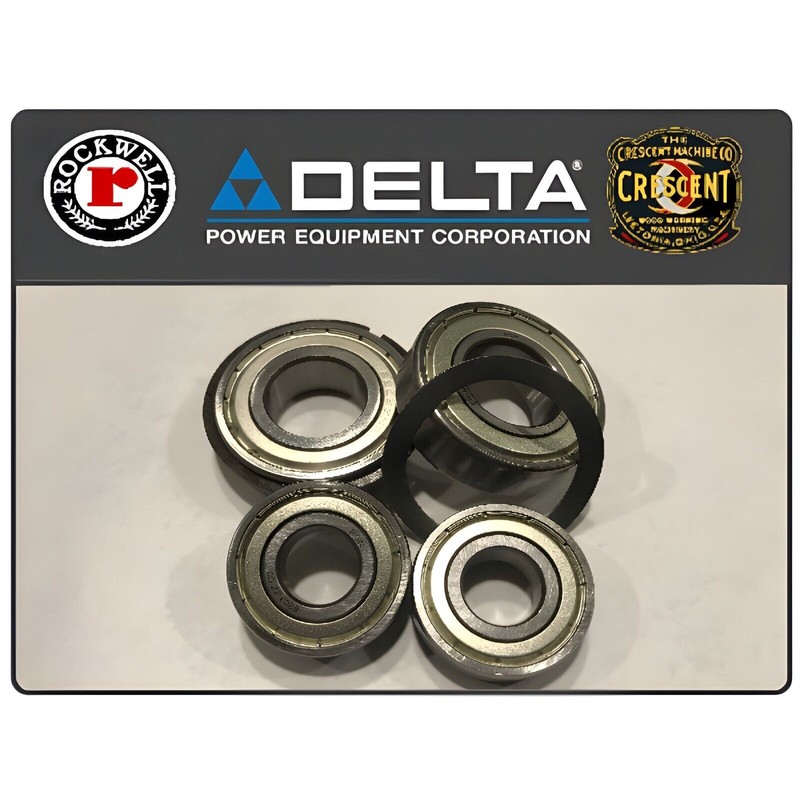 Delta Rockwell 17" Drill Press Quill and Spindle Bearing Rebuild