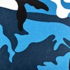 Calabria 2 Pack Microfiber Cleaning Cloth Blue Camouflage Print Clean