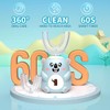 Kids U Shaped Electric Toothbrush, Automatic 360° Sonic Cleaning, 6