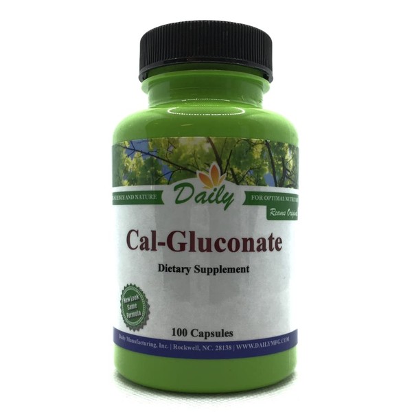 Daily's Calcium Gluconate™ (100 Vegetarian Capsules)