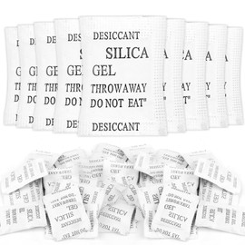 Bags of Desiccant, Silica Gel Sachets, Desiccant Extract Moisture, Steam, Mould, Odours, Dehumidifiers (250)