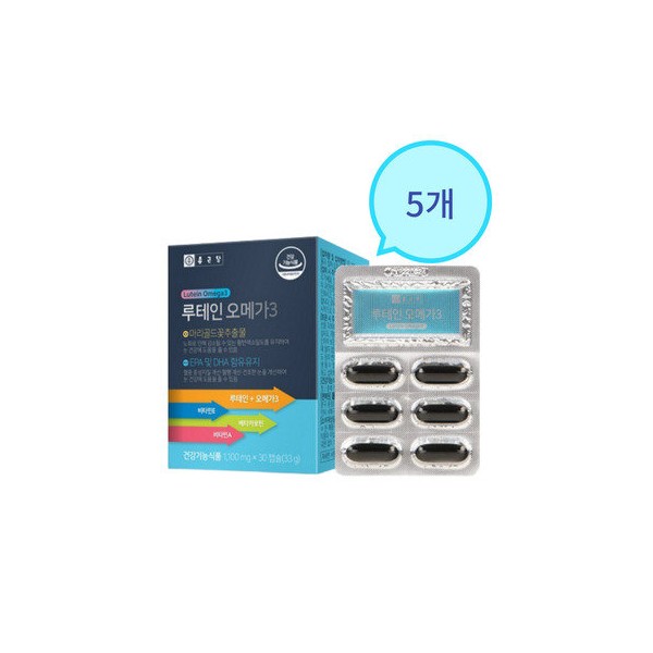 Novarex Chong Kun Dang Lutein Omega 3 30 capsules 5