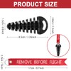 Muffler Exhaust Wash Plug, Hoedia 2 Pack Wash Plugs with