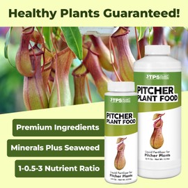 Pitcher Plant Food, Complete Liquid Pitcher Plant Fertilizer, 8 oz (250mL)