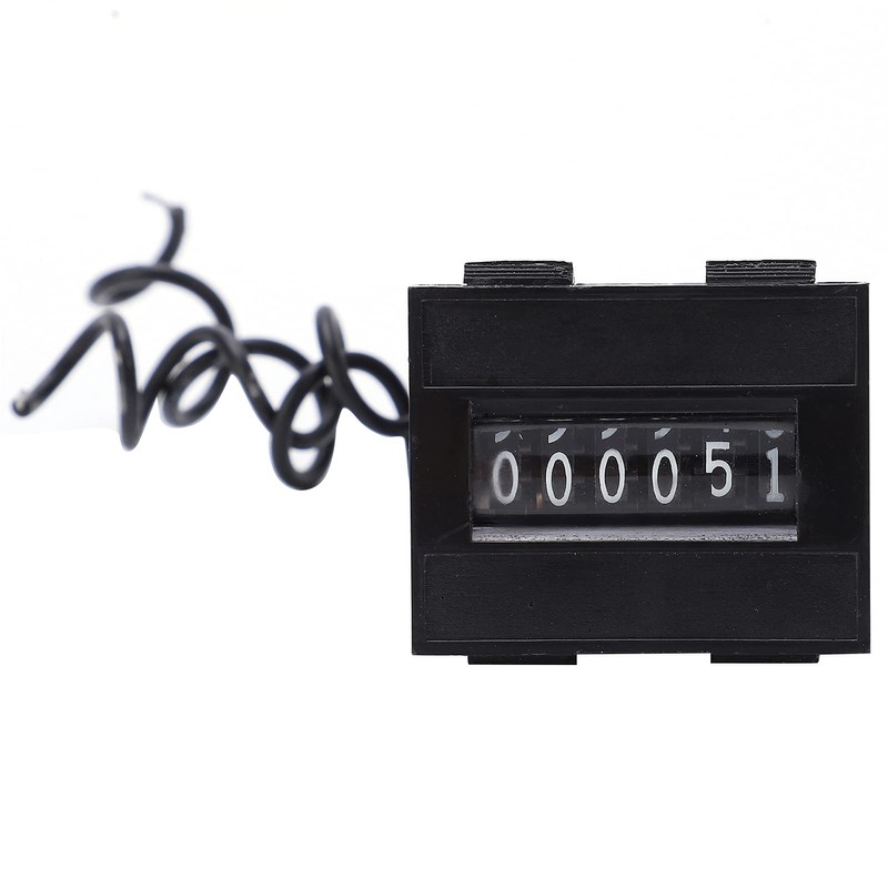 LY‐06 Electromagnetic Counter 6 Digit Electronic Pulse Counter Digital Counter
