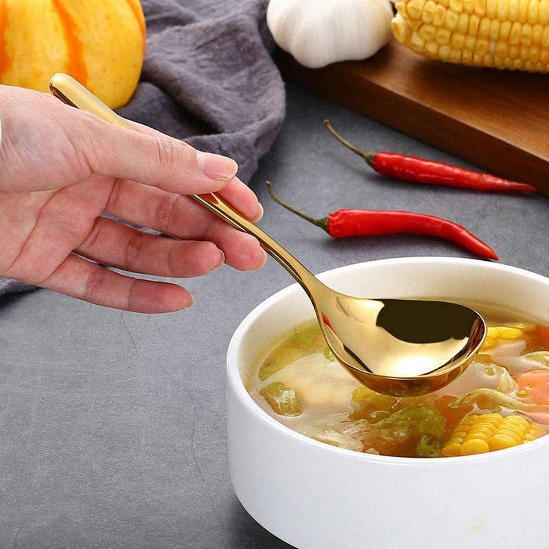 Comicfs 4 Pack Small Soup Ladles, Sauce ladles, SUS 304