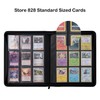 Rayvol Premium 9-Pocket Card Binder - Fits 828 Trading Cards,