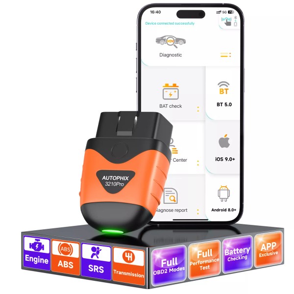 AUTOPHIX 2025 AUTOPHIX 4 System OBD2 Scanner Bluetooth Diagnostic Tool