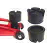 85 x 50 mm Rubber Pad with 2 V Grooves