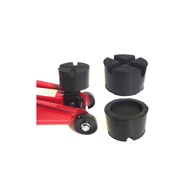 85 x 50 mm Rubber Pad with 2 V Grooves