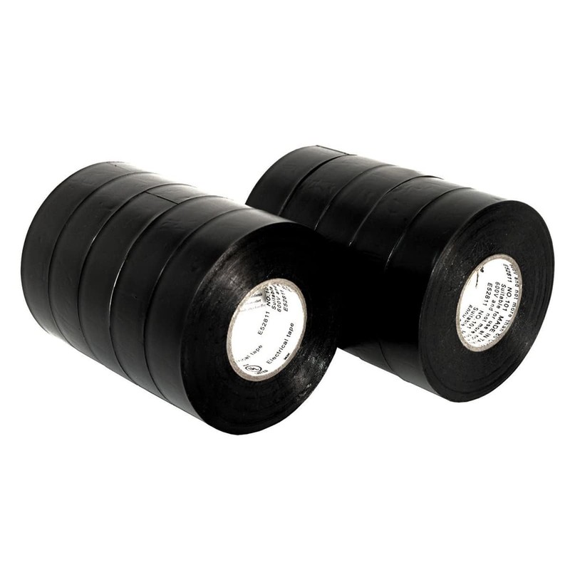 K Tool International Tape Electrical Black 10/Sleeve