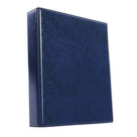 Luxury A4 Postcard & Photograph Binder/Album (Blue)