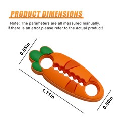 Car Door Latch Lock Covers, Cute Carrot Shape Silicone Shock Absorber Pad Car Door Lock Protective Cover with Non-Slip Teeth, Universal Noise Reduction Trim Latch Guard for Most Vehicles(4PCS)