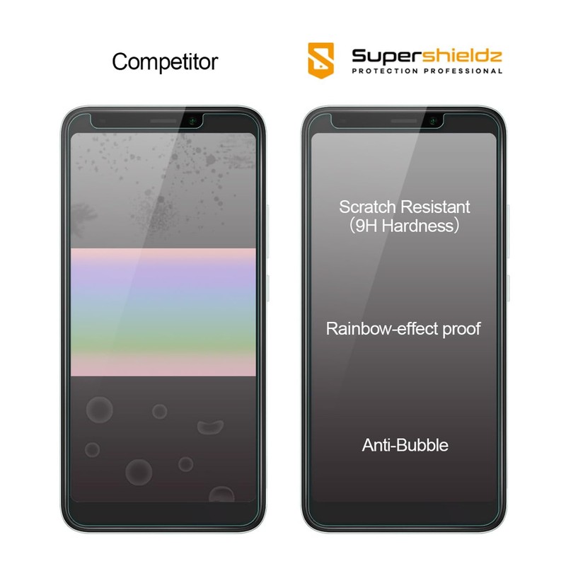 Supershieldz (2 Pack) Designed for Cricket Debut Smart Tempered Glass