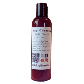Nag Champa handmade body lotion - all natural, ultra-rich Avocado oil, blend of sandalwood and champak (4 oz)