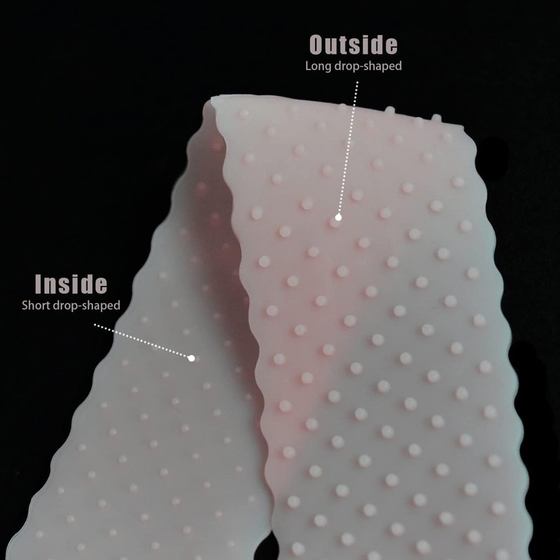3 Bandas de Agarre de Silicona, Diademas Elásticas Antideslizantes, 4