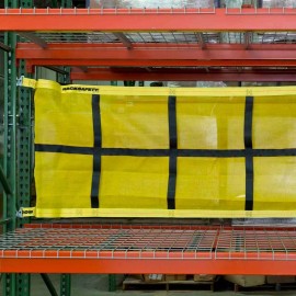 Adrian Fixed Rack Safety Nets - 146.5" Width- Fits 8 ft Bay