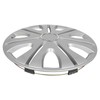 SCITOO Black & Silver Wheel Hubcap Rim 15 Inch