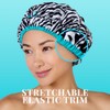 Gorro de ducha reutilizable, gorro de baño y forro, gorros