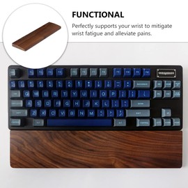 Hand Rest Wrist Pad for Keyboard Wrist Rest Pad for Laptop Ergonomic Palm Rest Keyboard Wrist Rest Pad Keyboard Wooden Wrist Rest Keyboard Wrist Support Computer Keyboard Pad