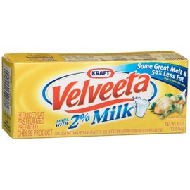 Velveeta, 2 % Milk, 16-Ounce Loaves (Pack of 6)