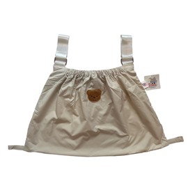 Pram Bag, Universal Bag, Pram, Shopping Bag, Pram Organiser, Changing Bag, Buggy, Beige with Bear, beige