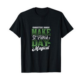 Charcuterie Board St. Patrick's Day Magic Leprechaun Fun T-Shirt