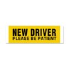 CafePress New Driver Be Patient Car Magnet 10 X 3