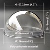 UQISOVI 4.2 Inch Clear Dome Cover Transparent Hemisphere Camera Lens