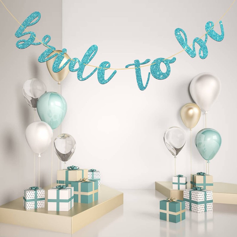 Bride to Be Banner for Bridal Shower, Engaged, Marry Party,