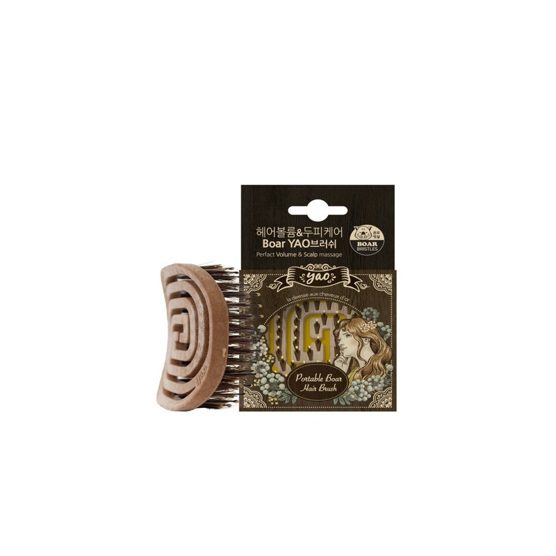 Portable Wood Boa Brush / 포터블우드보아 브러쉬