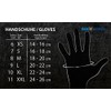 Body Works Glove Big – Power – Gloves Bodybuilding, black/white,