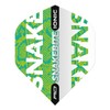 RED DRAGON Snakebite Ionic Green Dart Flights - 3 Sets