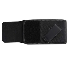 DFV mobile - Holster Case Cover Nylon with Rotating Belt Clip for vivo Y11 (2019) - Black