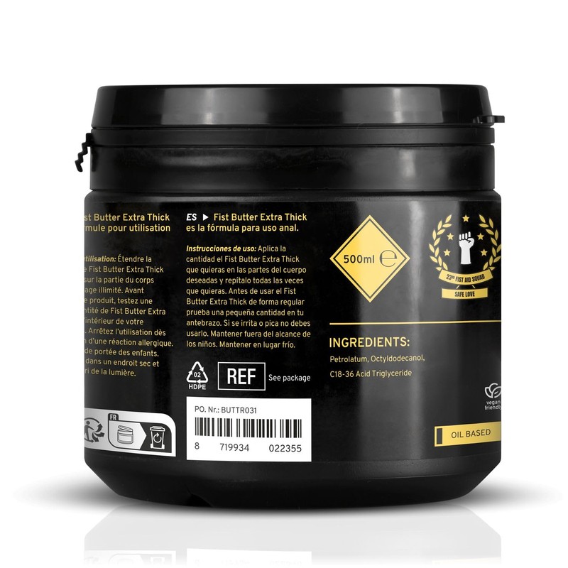 BUTTR - Fisting Balm Extra Thick - 500 ml