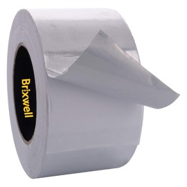 Brixwell Aluminum Foil Tape 3 Inch x 50 Yards Multi-Purpose Professional Grade Made in USA