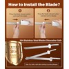 HK Cordless Electric Knife for Carving Meats, Poultry, Bread, Crafting