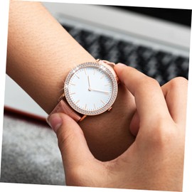 TEHAUX Rhinestone Watch Case Ring Protector for Watch Elegant Bling Cover Lightweight Scratch Resistant Stylish Design for Sophisticated Look