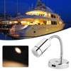 12VDC 1500LM LED Reading Light Rotation Adjustable Marine Car Table