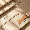 20mm Slim Leather Band Compatible with Garmin Vivoactive 6/Vivoactive 5/3/3